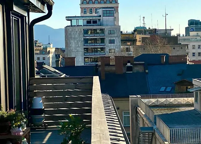 شقة Little Plaza Duplex ليوبليانا